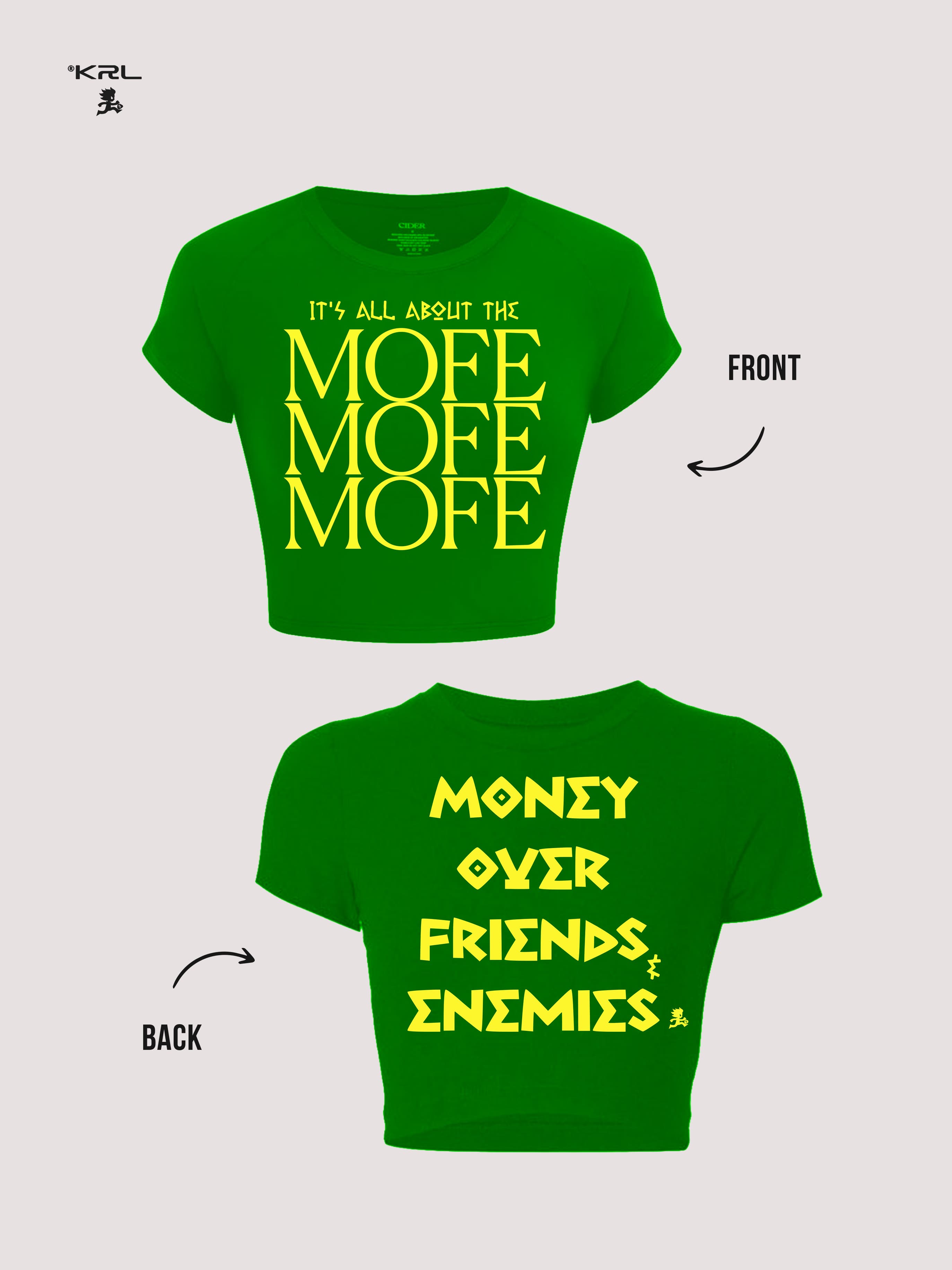 MOFE Crop — Emerald