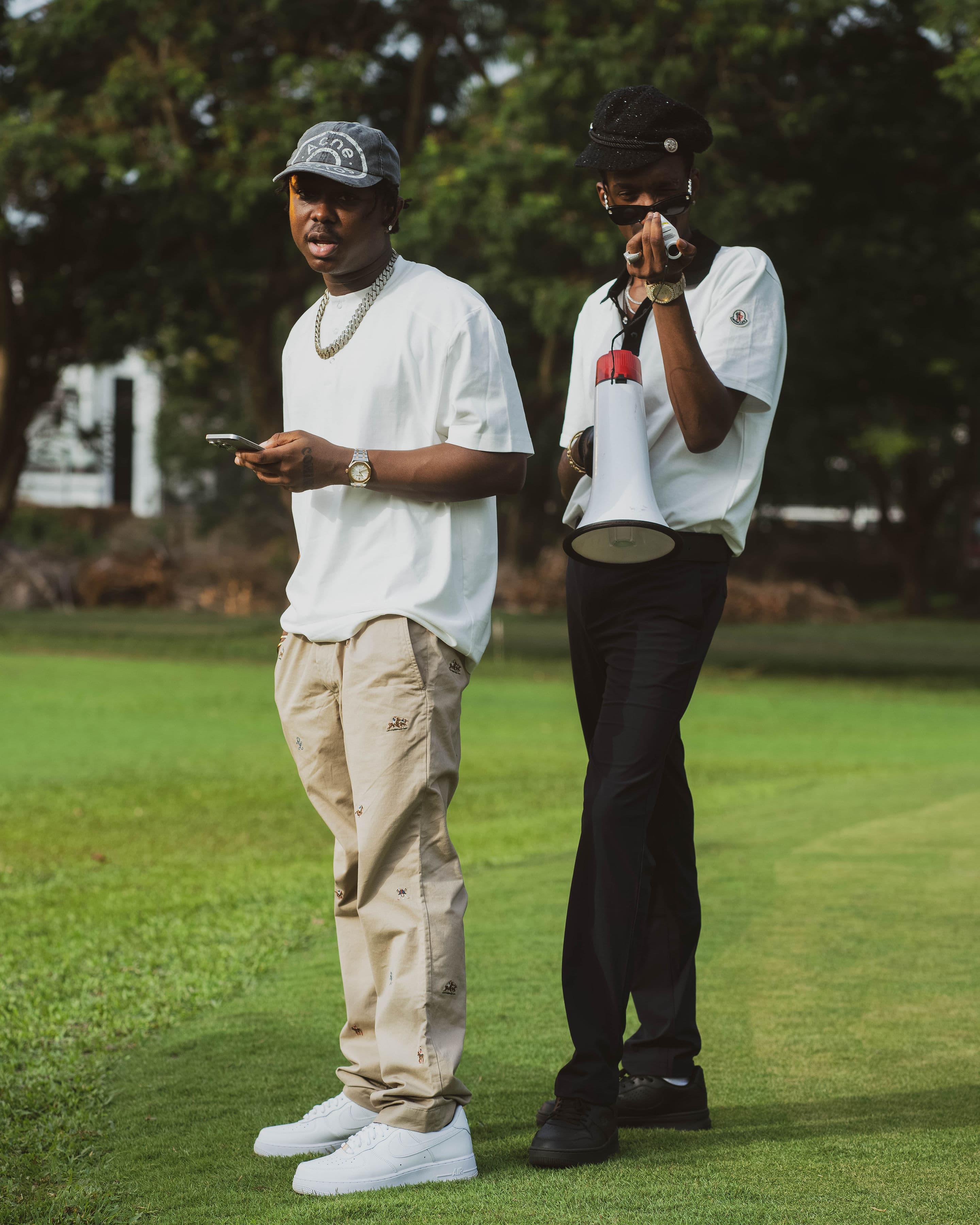On set